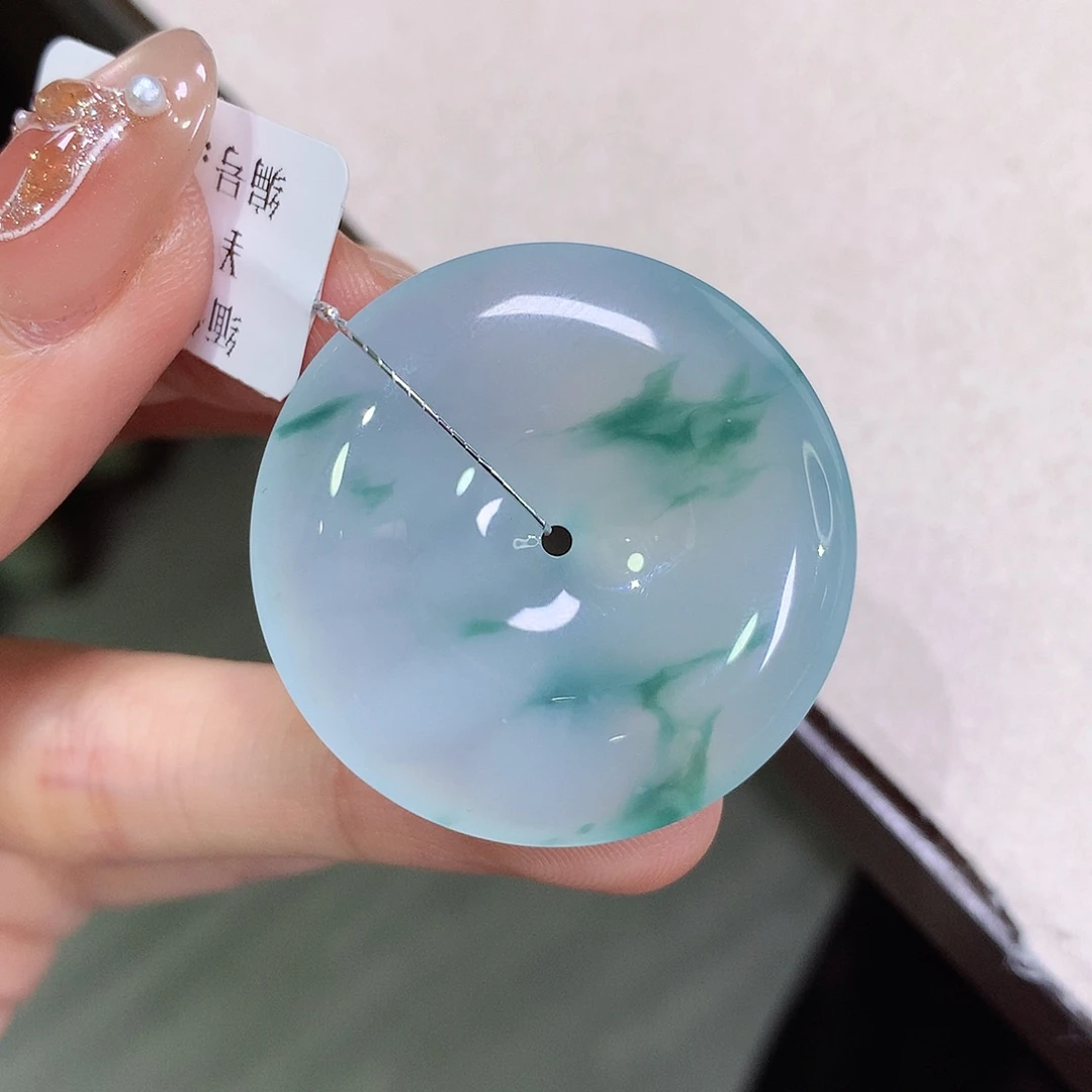 翡翠未镶嵌颈饰34.1-5.8