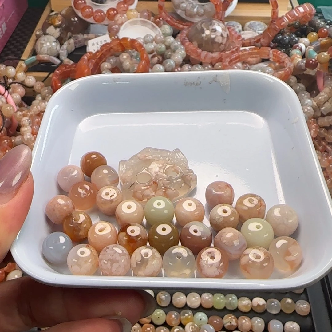 玛瑙/玉髓珠宝半成品未镶嵌