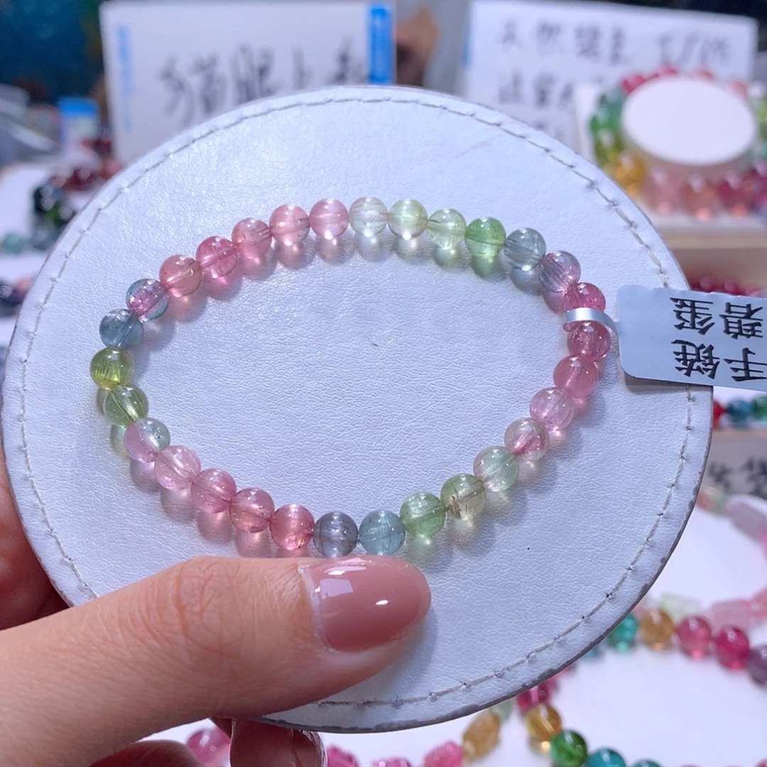 【闪购商品】未镶嵌手串碧玺6.1m猫眼