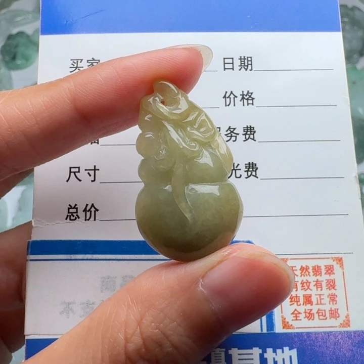 颈饰未镶嵌翡翠葫芦