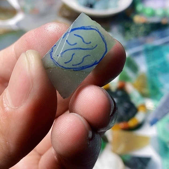 翡翠散珠天然翡翠A货