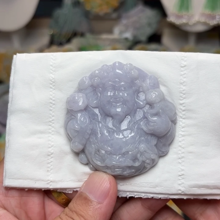 翡翠未镶嵌颈饰吊坠