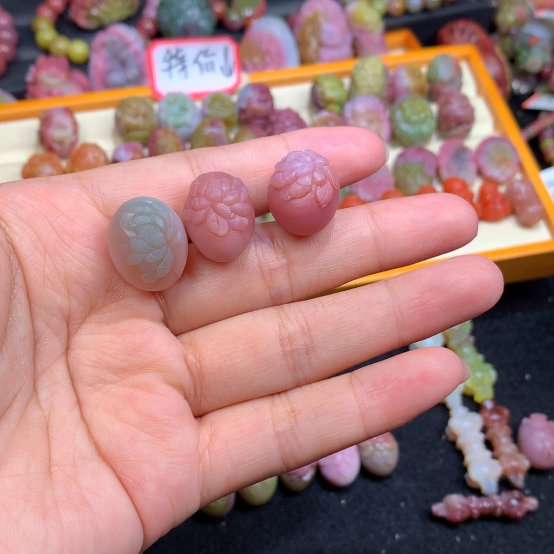 玛瑙/玉髓颈饰未镶嵌补差价