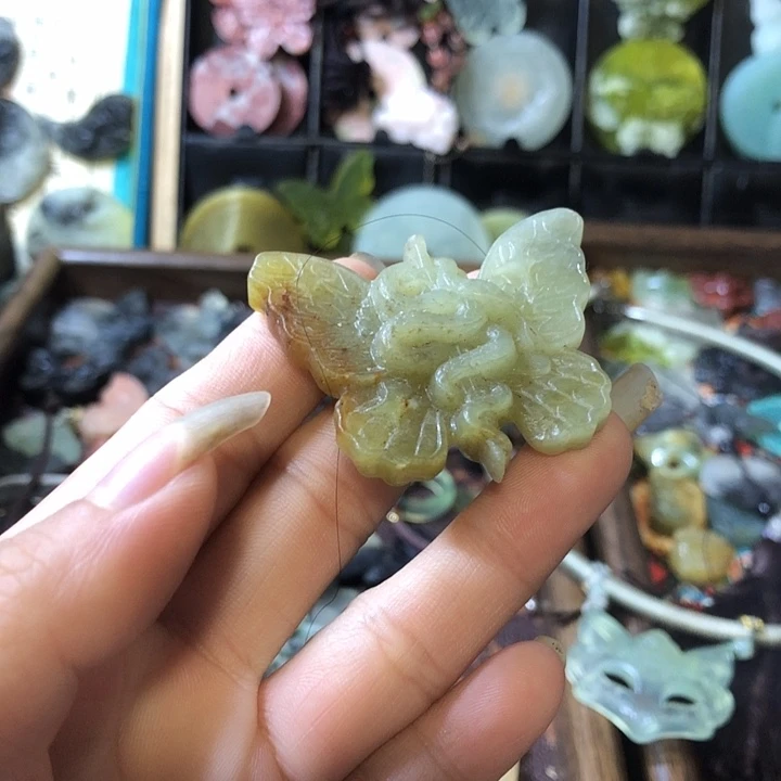 未镶嵌岫玉岫玉挂件