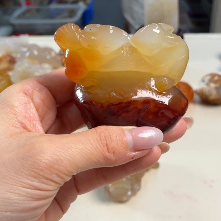 未镶嵌吊坠(不含链)玛瑙/玉髓