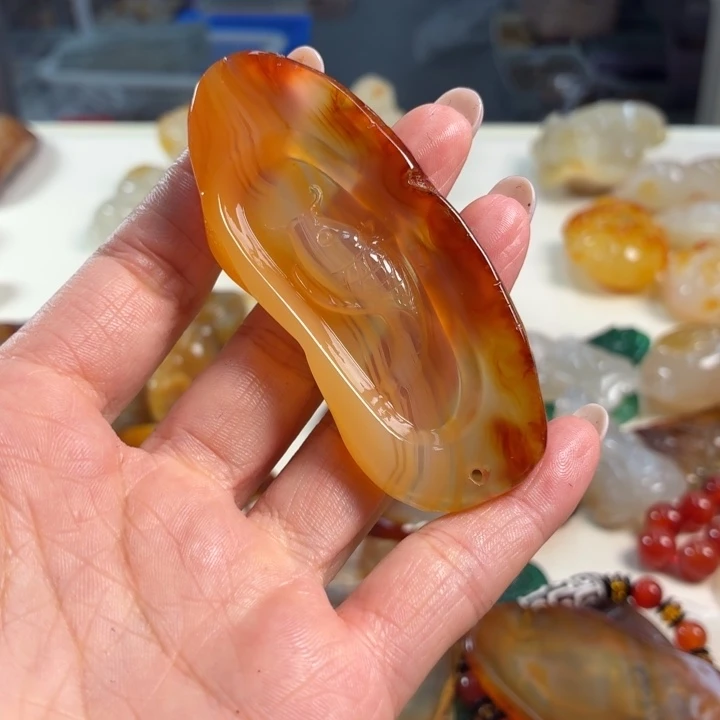 未镶嵌吊坠(不含链)玛瑙/玉髓