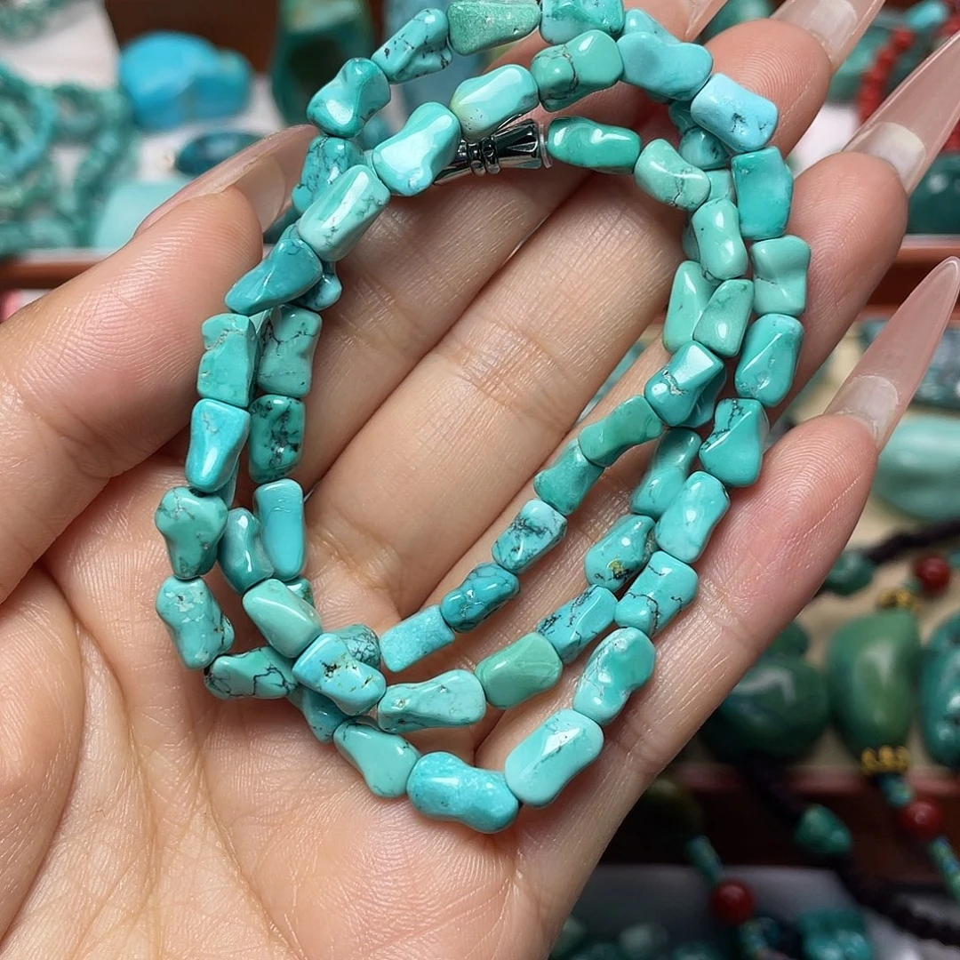 绿松石未镶嵌手链