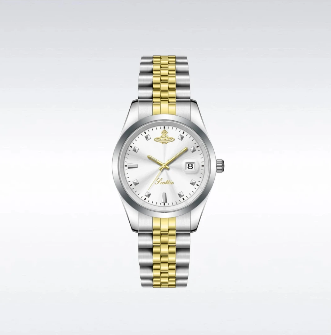 港口直发·土星同款【碎冰白】·官方正版·轻奢女表