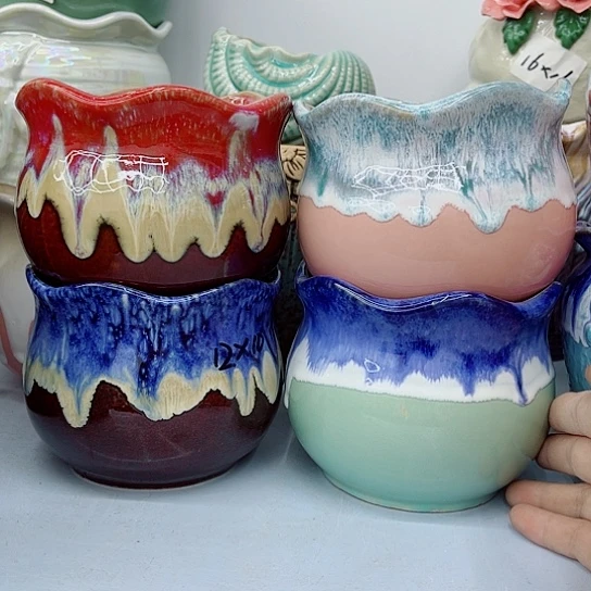 多肉绿植陶瓷花盆