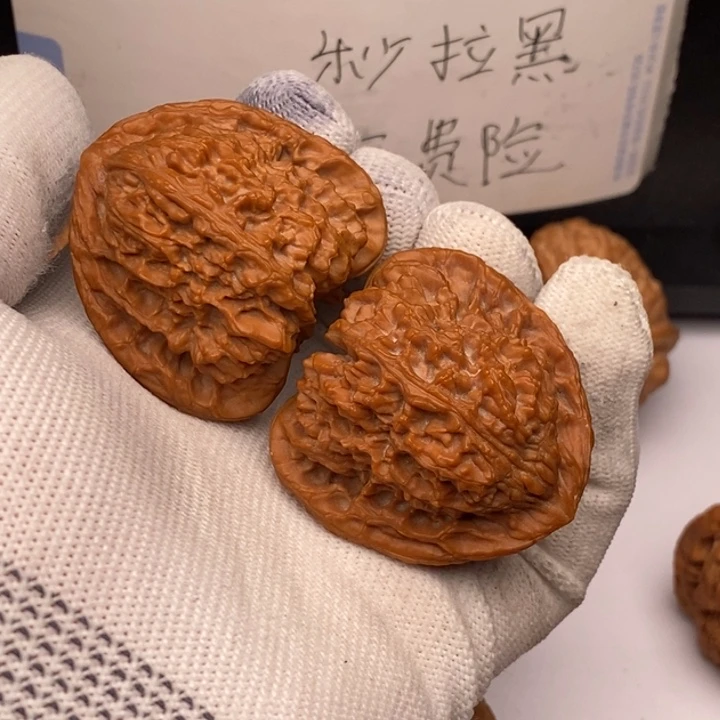 把件文玩核桃无**放南疆石43