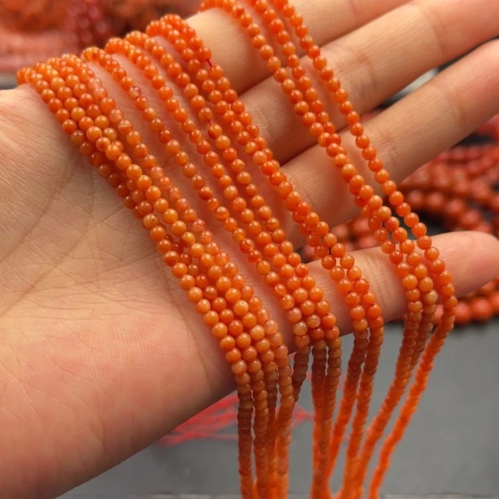 南红玛瑙未镶嵌多样性发货默认微瑕称重2.8mm2条