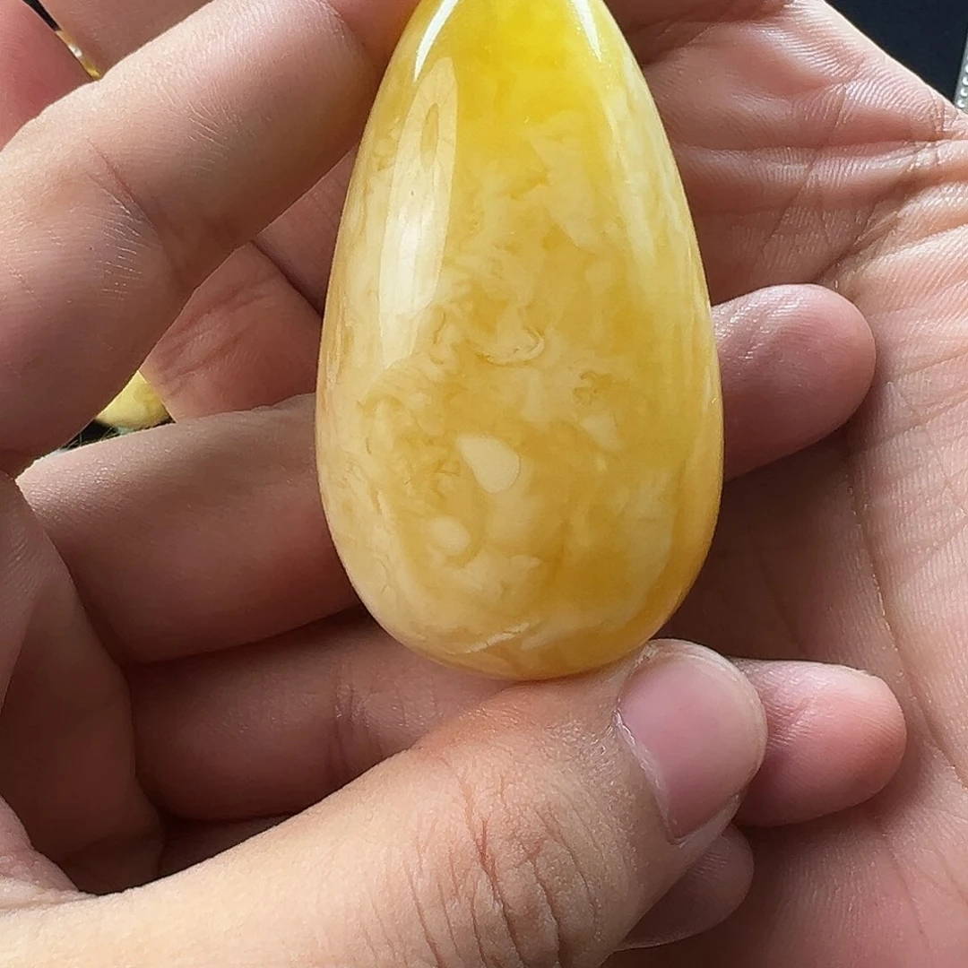 未镶嵌蜜蜡手链幸*号蜜蜡吊坠