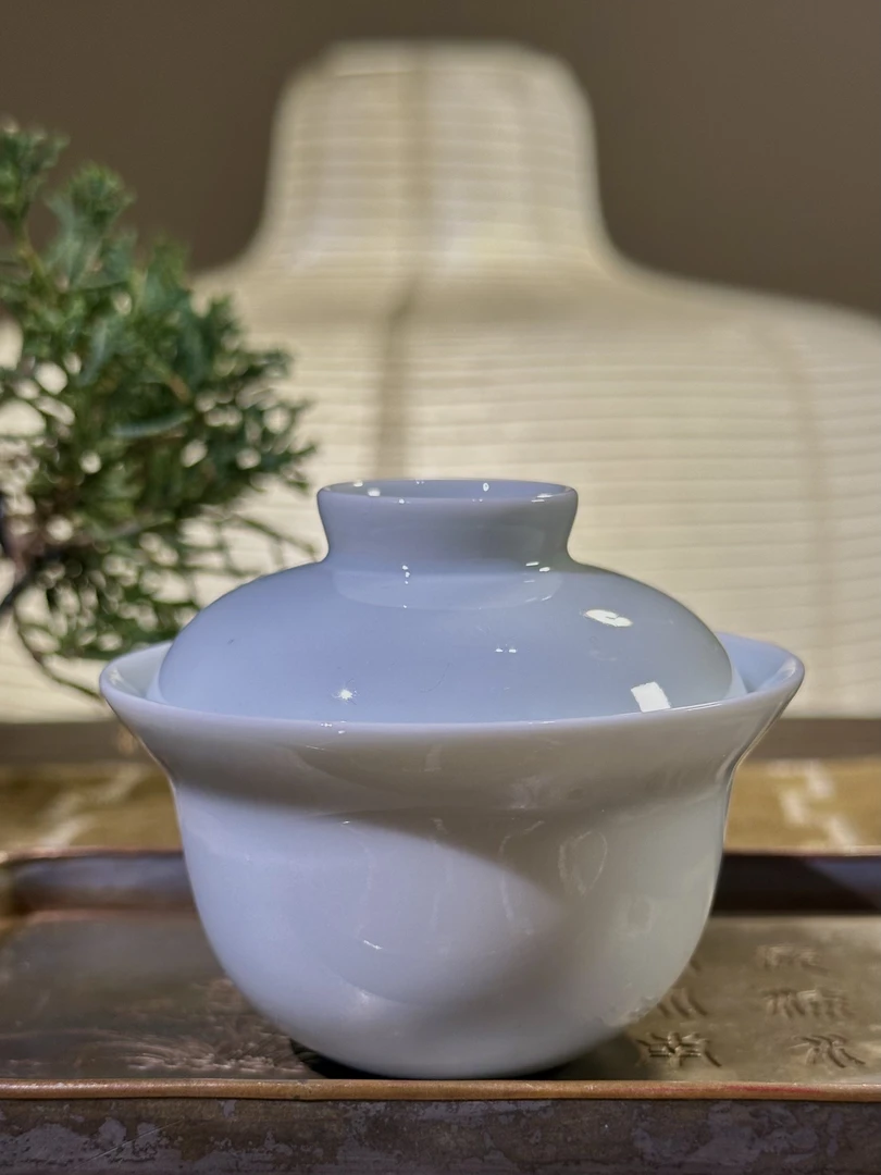 若深珍藏款白胎小盖碗 50cc