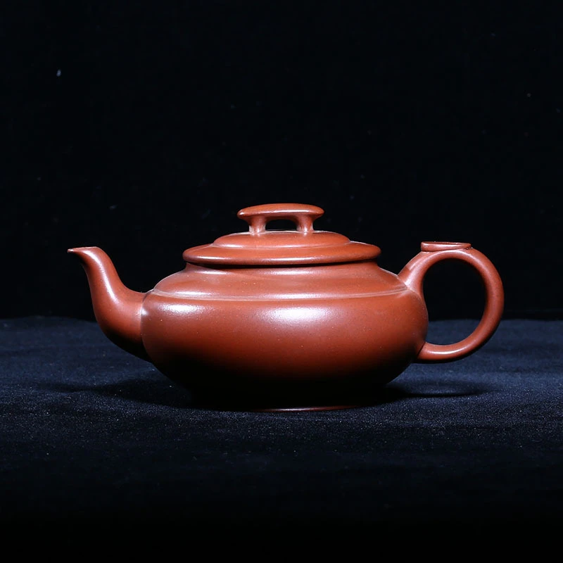 台湾回流老紫砂壶一厂老壶底槽清9孔380c全手工上新桥壶