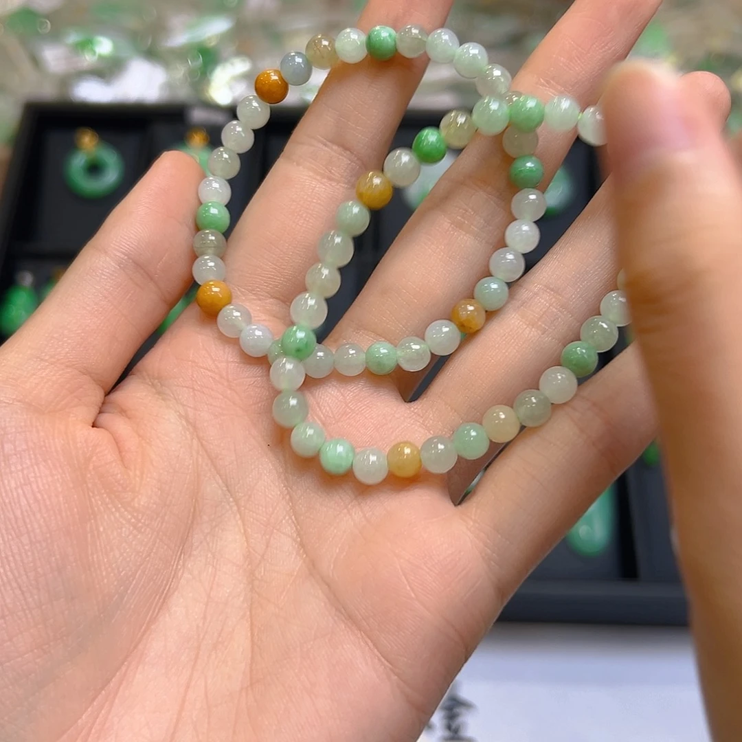 未镶嵌手链翡翠多样性一件