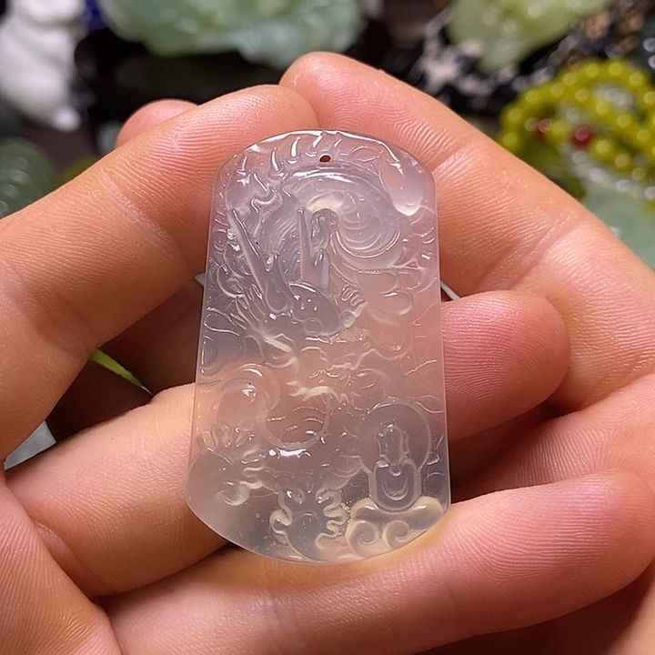 岫玉未镶嵌岫玉颈饰