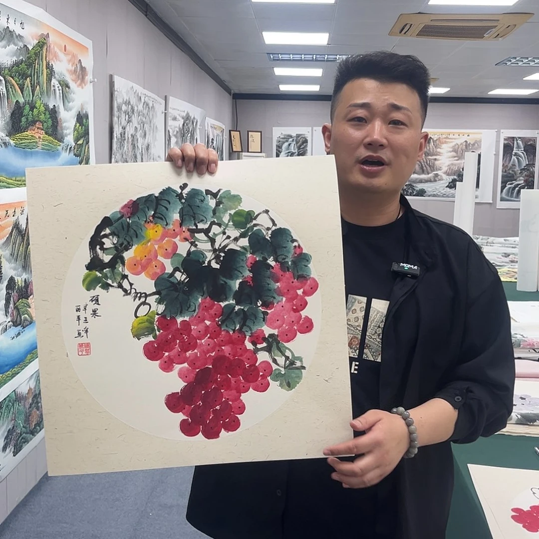 国画宣纸国画纯手绘作品