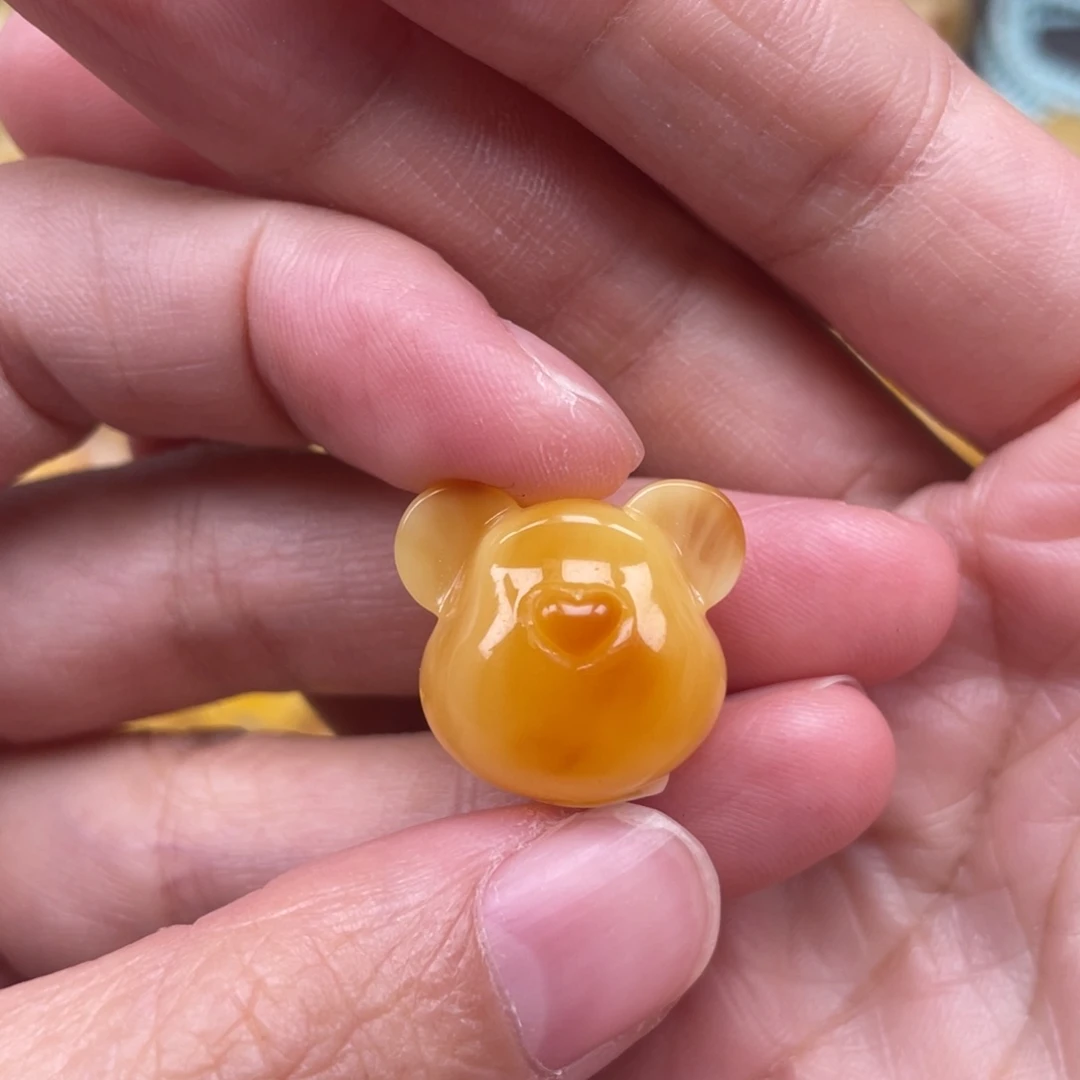 裸石琥珀未镶嵌蜜蜡