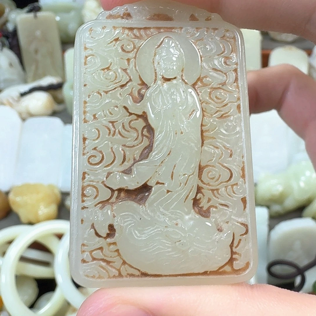 未镶嵌和田玉挂件