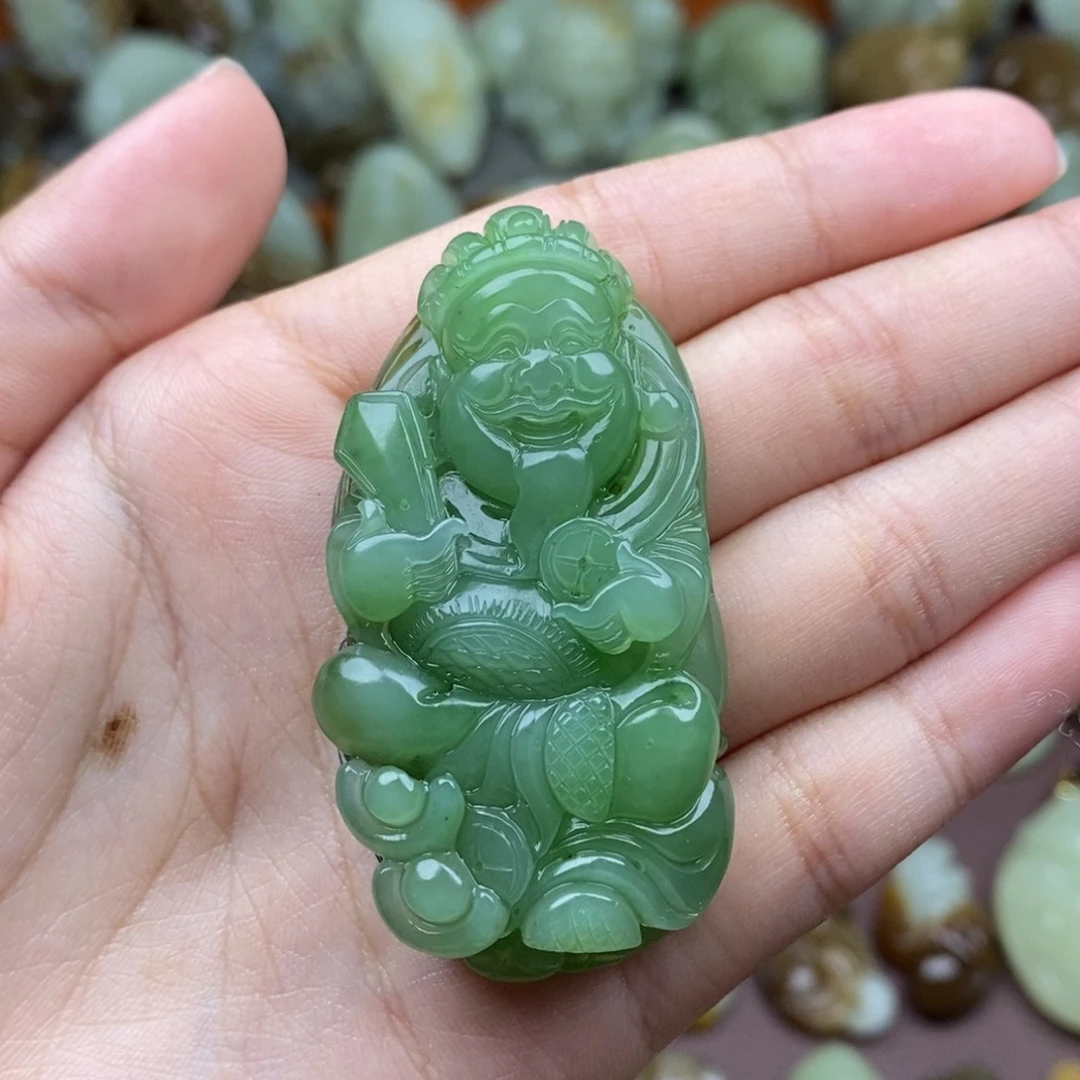 和田玉（糖玉）未镶嵌挂件