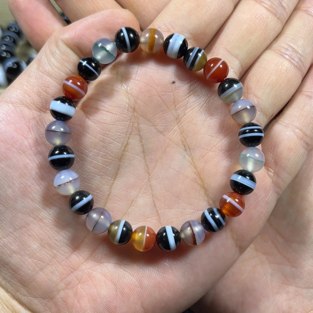 玛瑙/玉髓未镶嵌手链