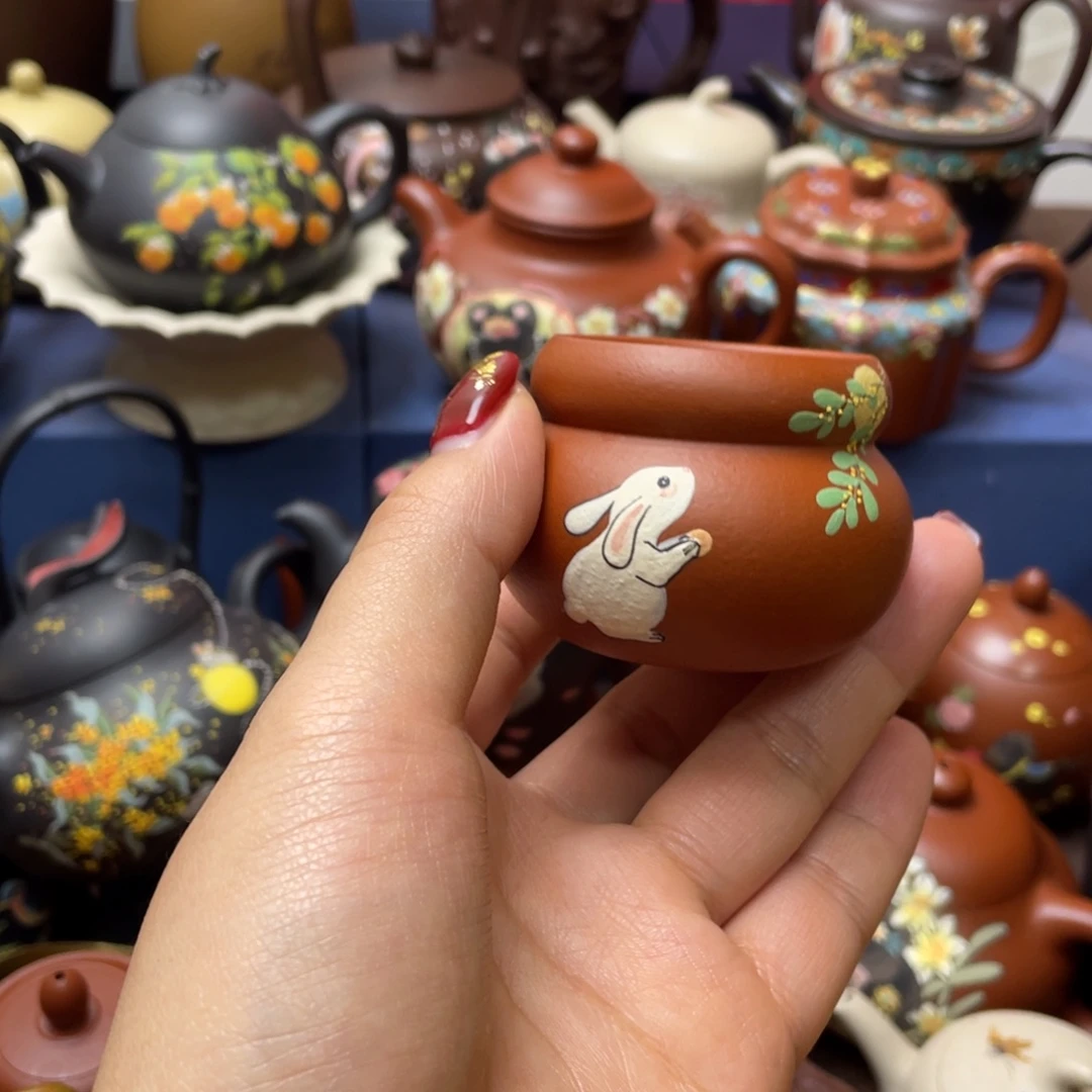 茶杯紫砂紫砂主人杯60cf