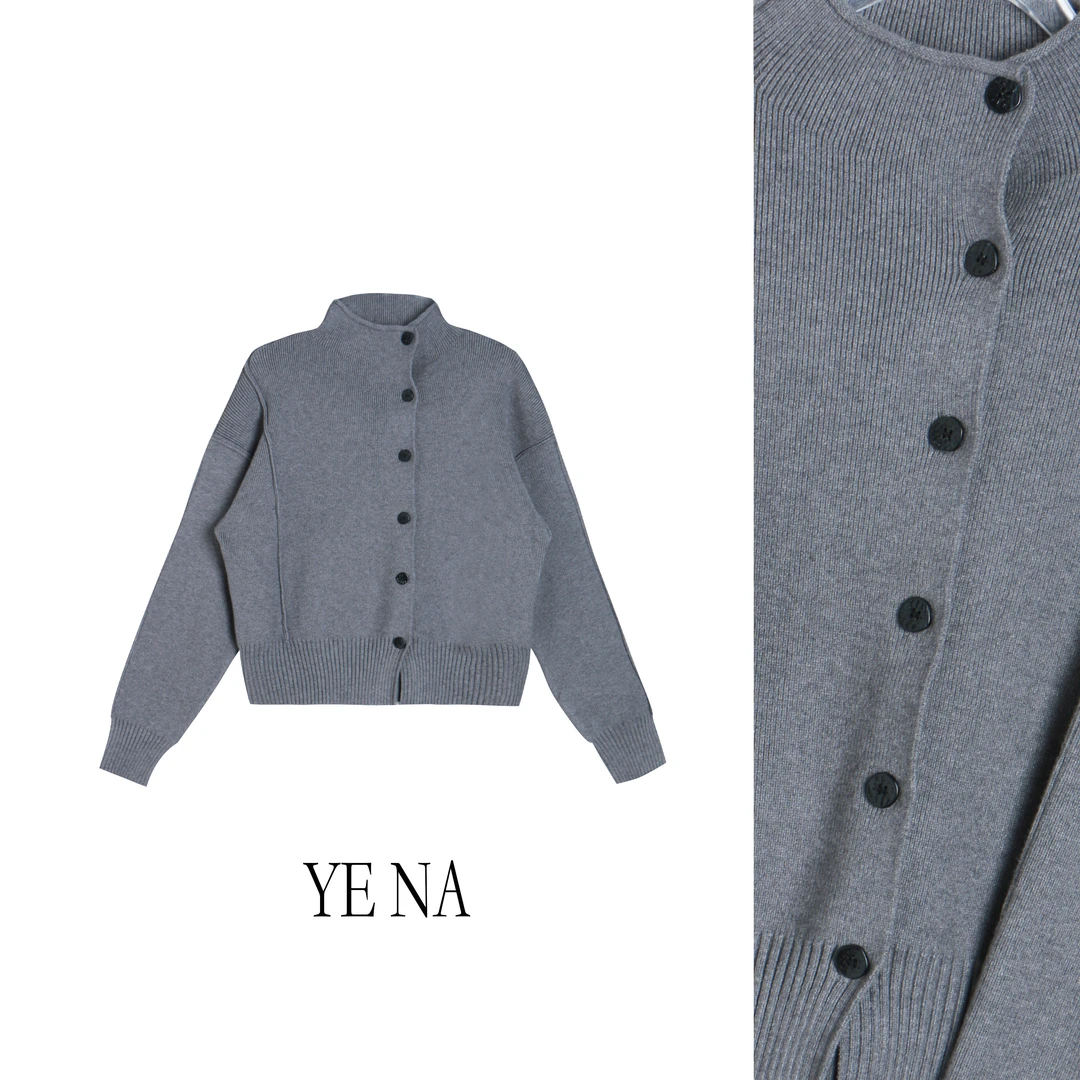 欧韩设计不褪色厚款修身型休闲风毛针织衫抗起球毛衣长袖SY768