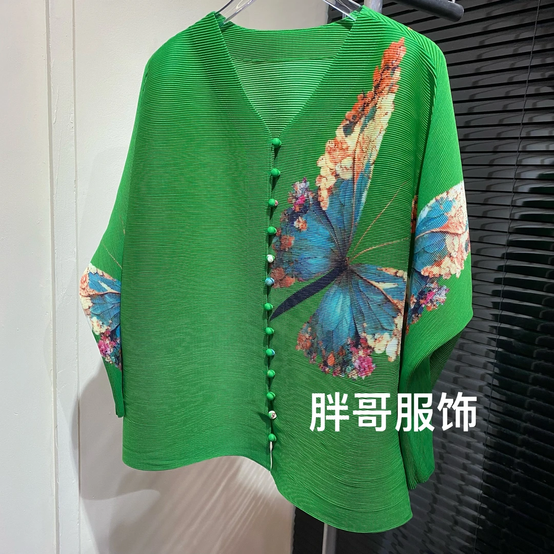 【胖哥专享】2025宅家春新款仙气飘飘蝴蝶款开衫抖抖上衣高品质外套