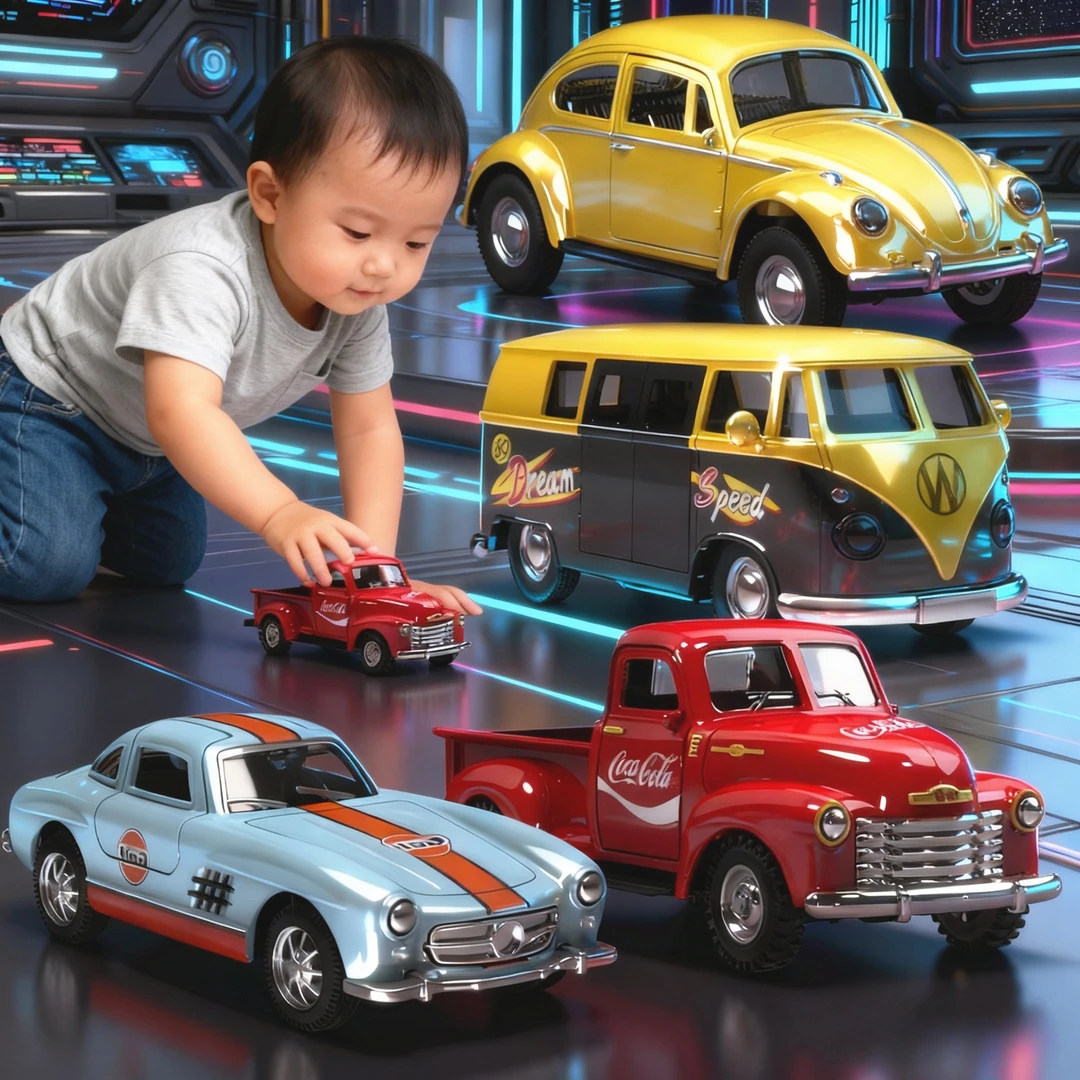 【生日礼物】车车3-6岁儿童玩具小汽车小孩合金大全模型7宝宝男孩5