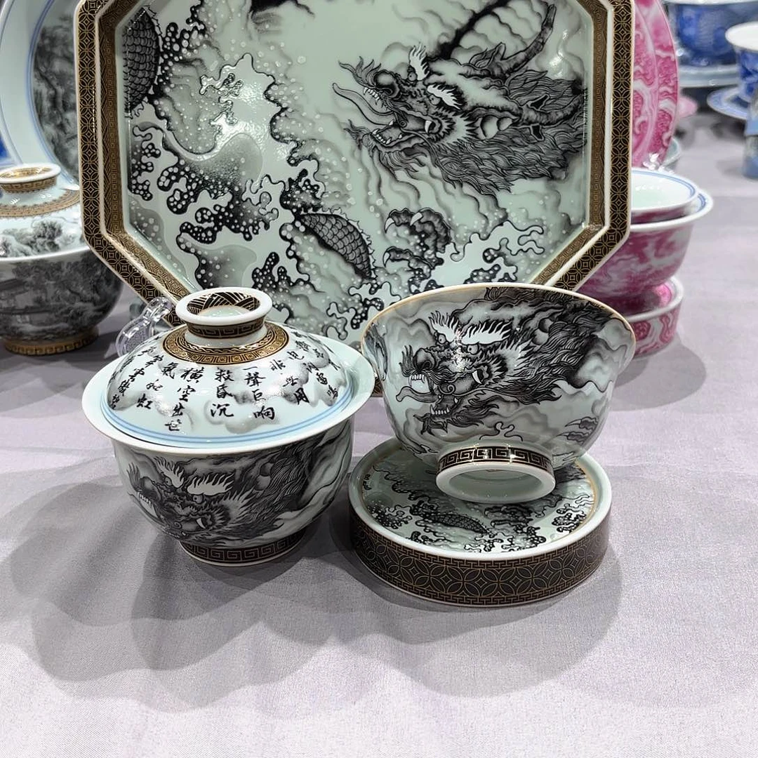 瓷片景德镇瓷器精品展示活动