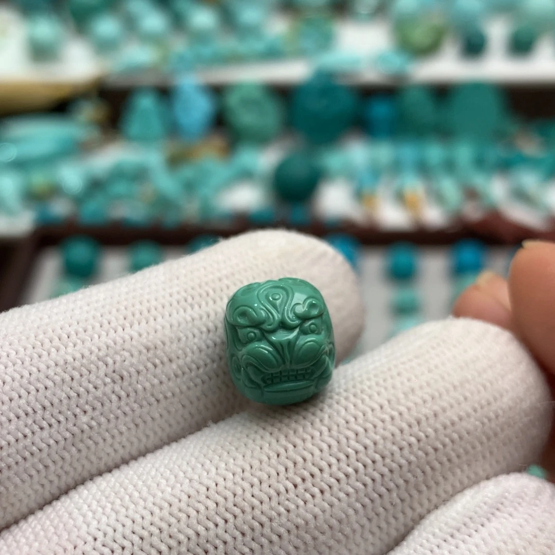 绿松石未镶嵌散珠