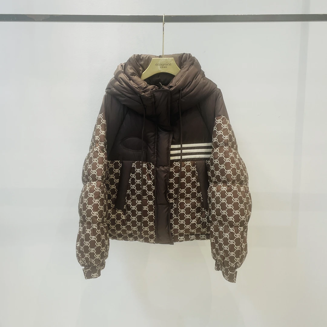 冬季时尚百搭宽松显瘦小众设计感加厚保暖羽绒服外套 ZFH-9939