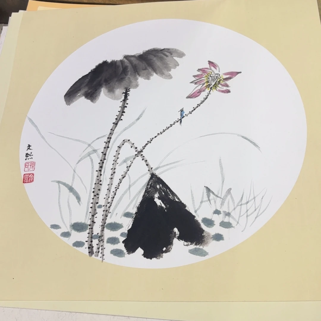 国画50-50卡纸作品童