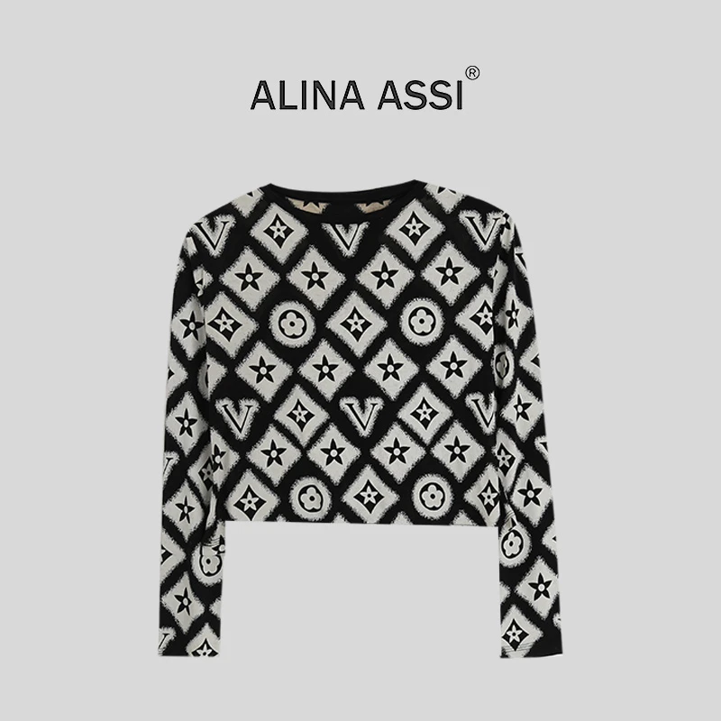 【一个艺】2025夏季新款防晒T恤薄款长袖上衣YMV937