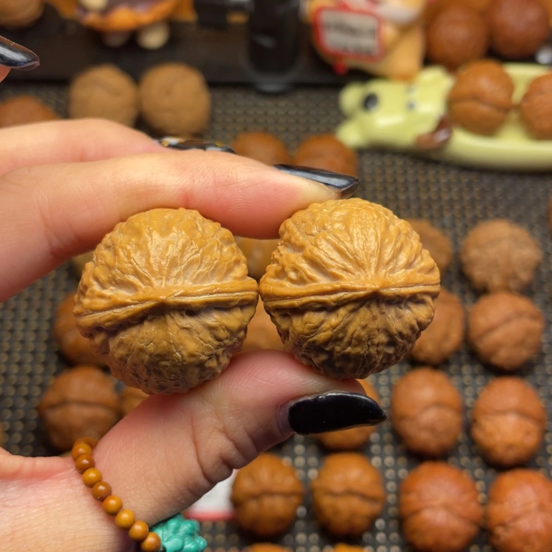 文玩核桃吊坠31尺全品木鱼元宝00011