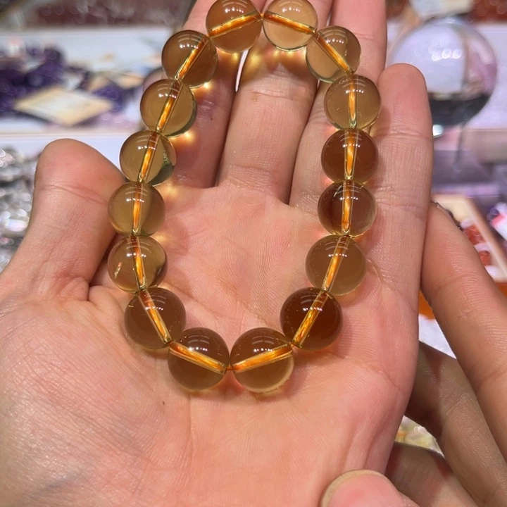 【闪购商品】水晶手链未镶嵌黄水晶