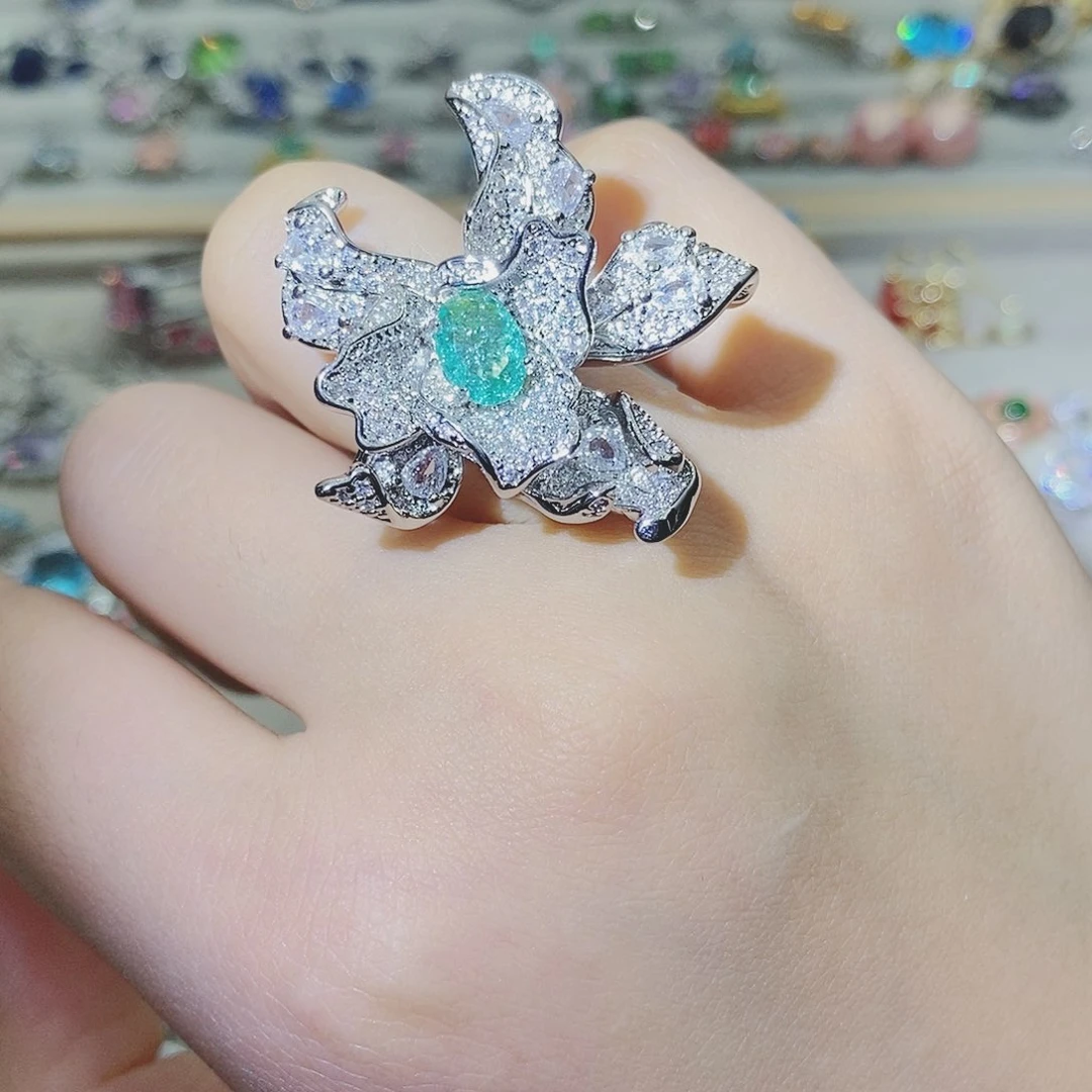 【闪购商品】银S925镶嵌耳饰托帕石