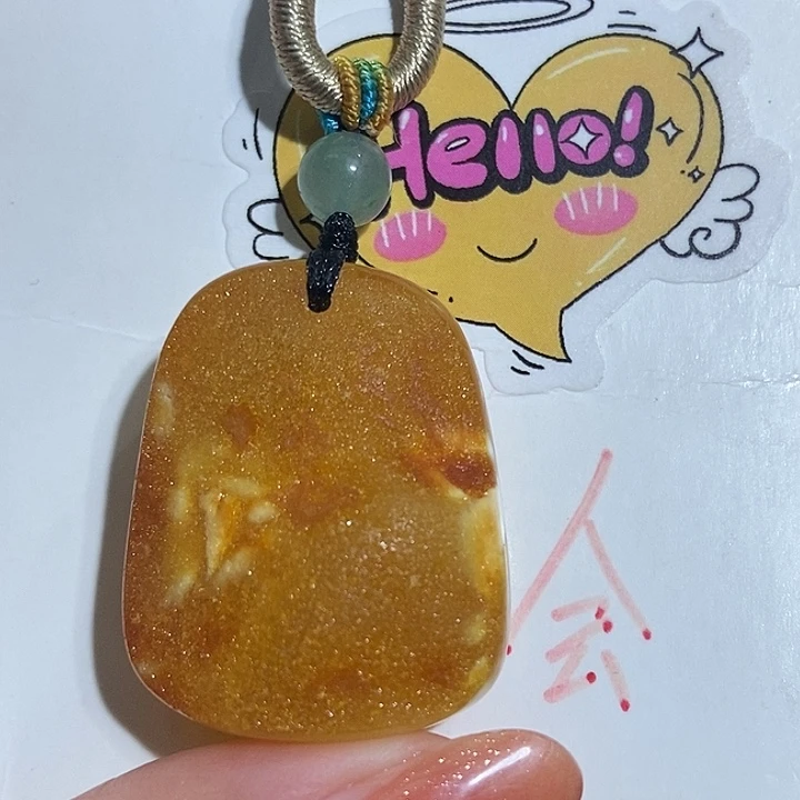 定制琥珀未镶嵌琥珀的