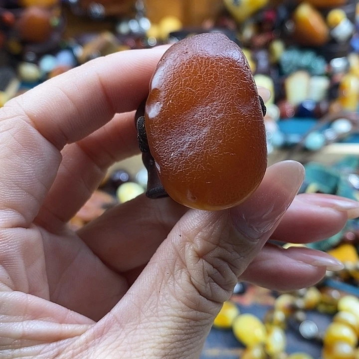 蜜蜡未镶嵌戒指戒指