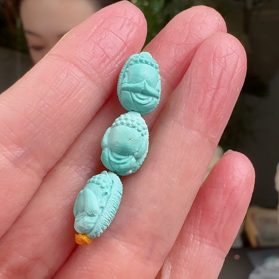 绿松石珠宝奇石未镶嵌