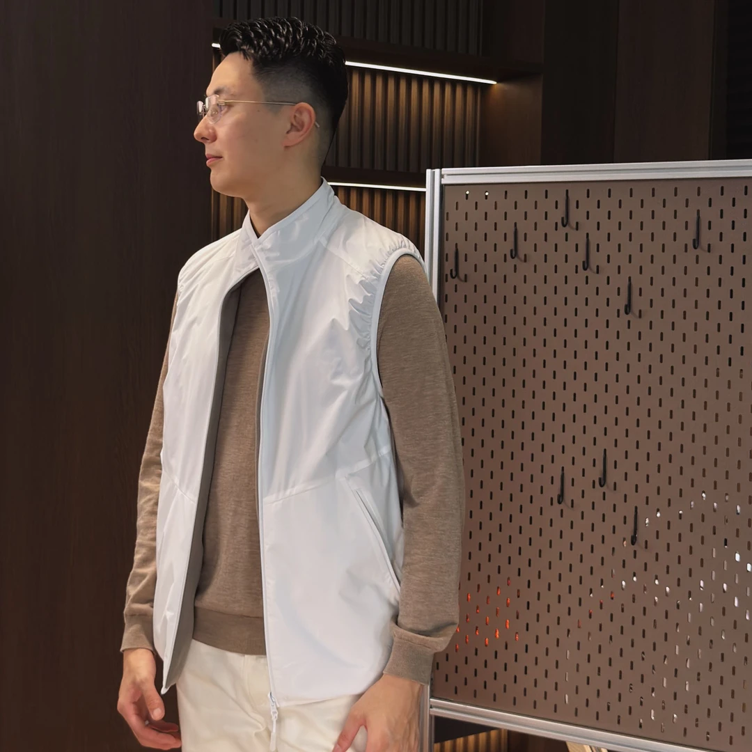 【GGG】树老师双面马甲 冬季科考拉男士绒面户外高尔夫防风坎肩马甲