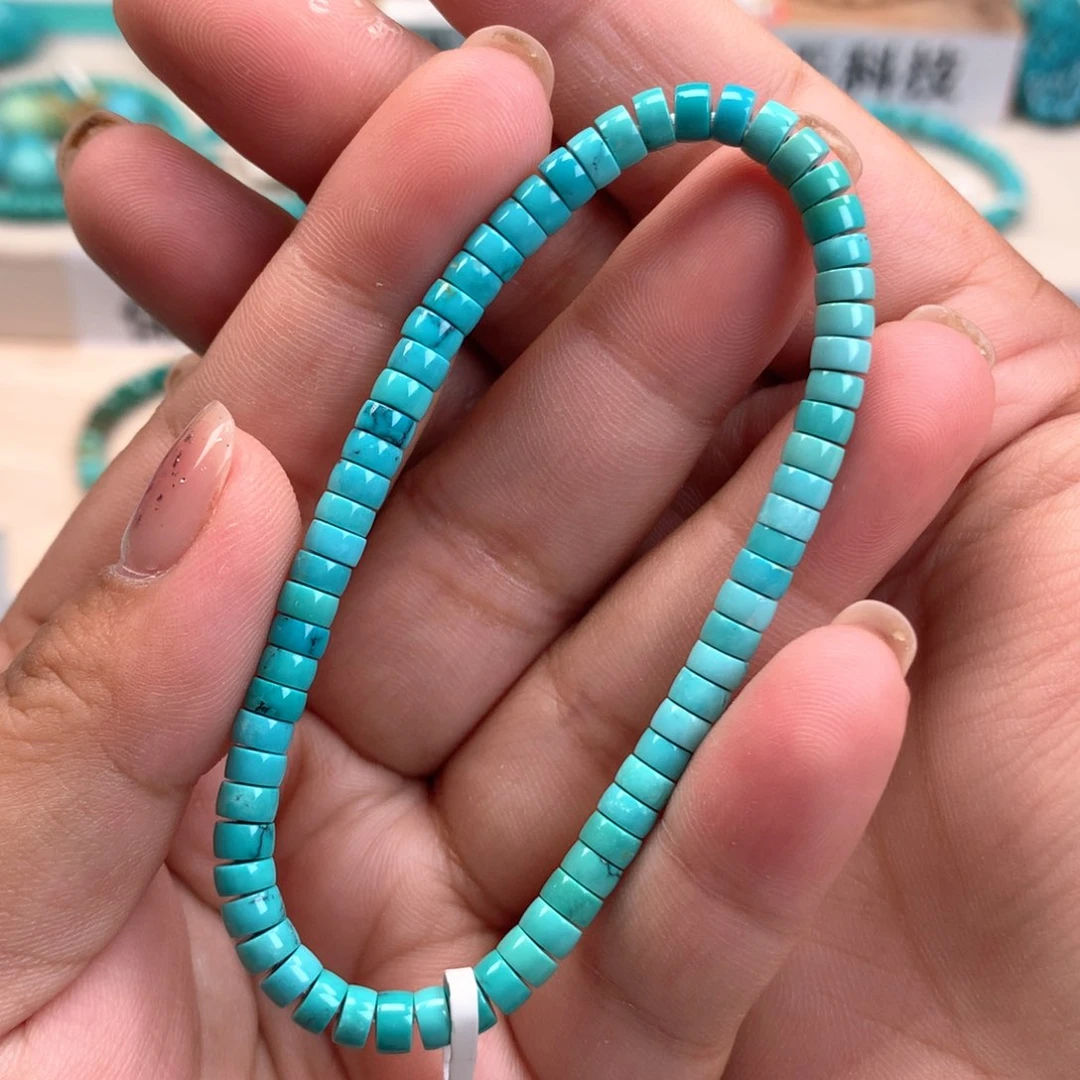 绿松石未镶嵌直切卡4.5