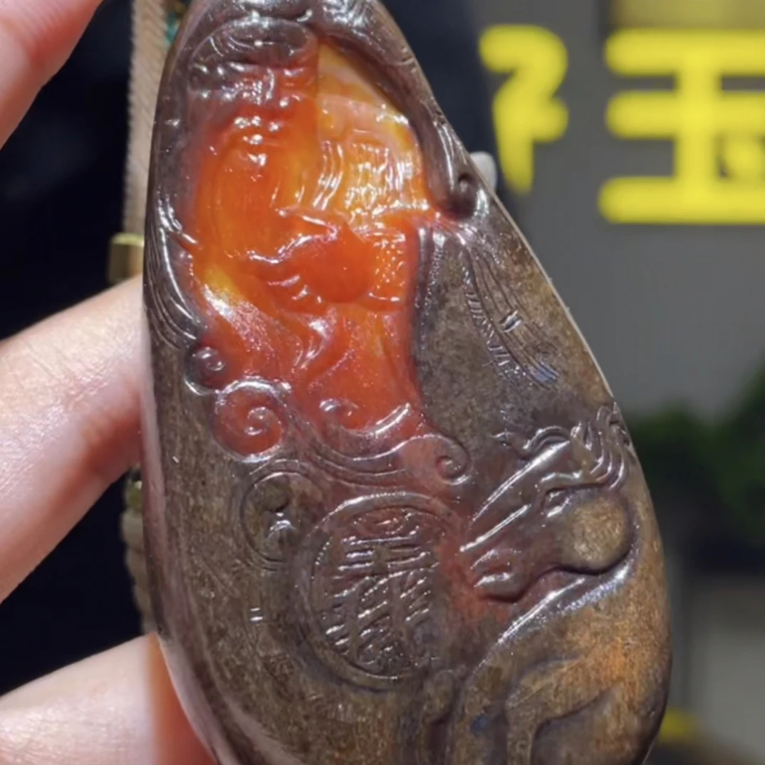 手把件货玉石把玩件文玩摆件D2