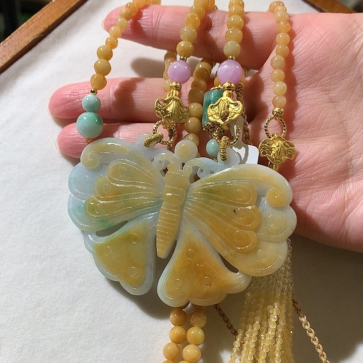 翡翠未镶嵌颈饰翡翠吊坠