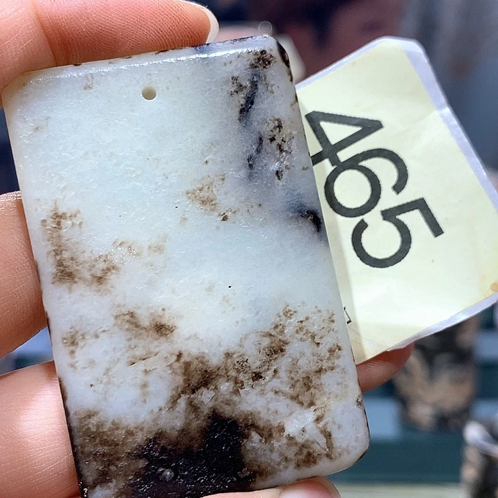 和田玉未镶嵌车挂