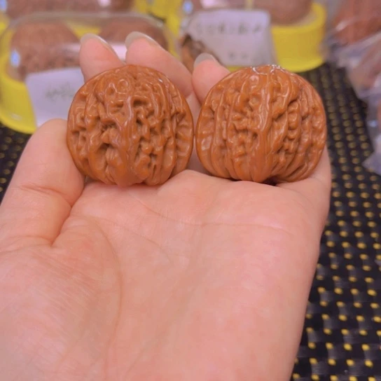 文玩核桃吊坠四座楼