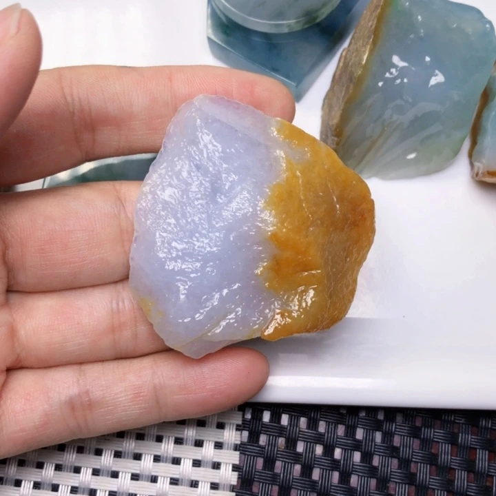 颈饰未镶嵌翡翠缅甸天然翡翠吊坠牌子珠子平安扣