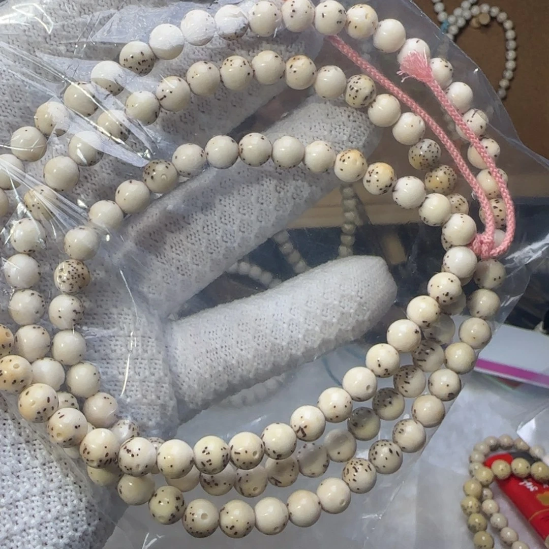 手串星月菩提7玉化火烧云108