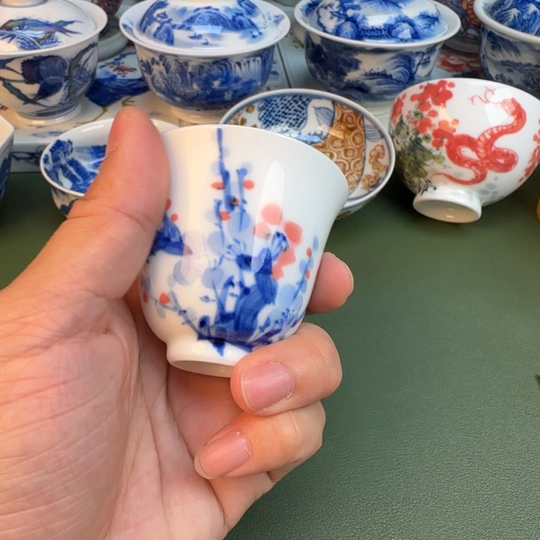 陶纯手工纯手绘茶具301