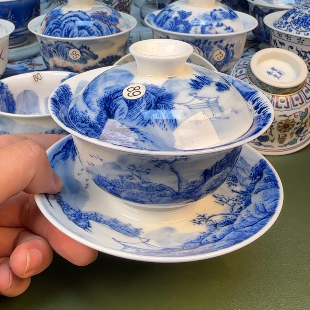 彦祖纯手工手绘茶具89